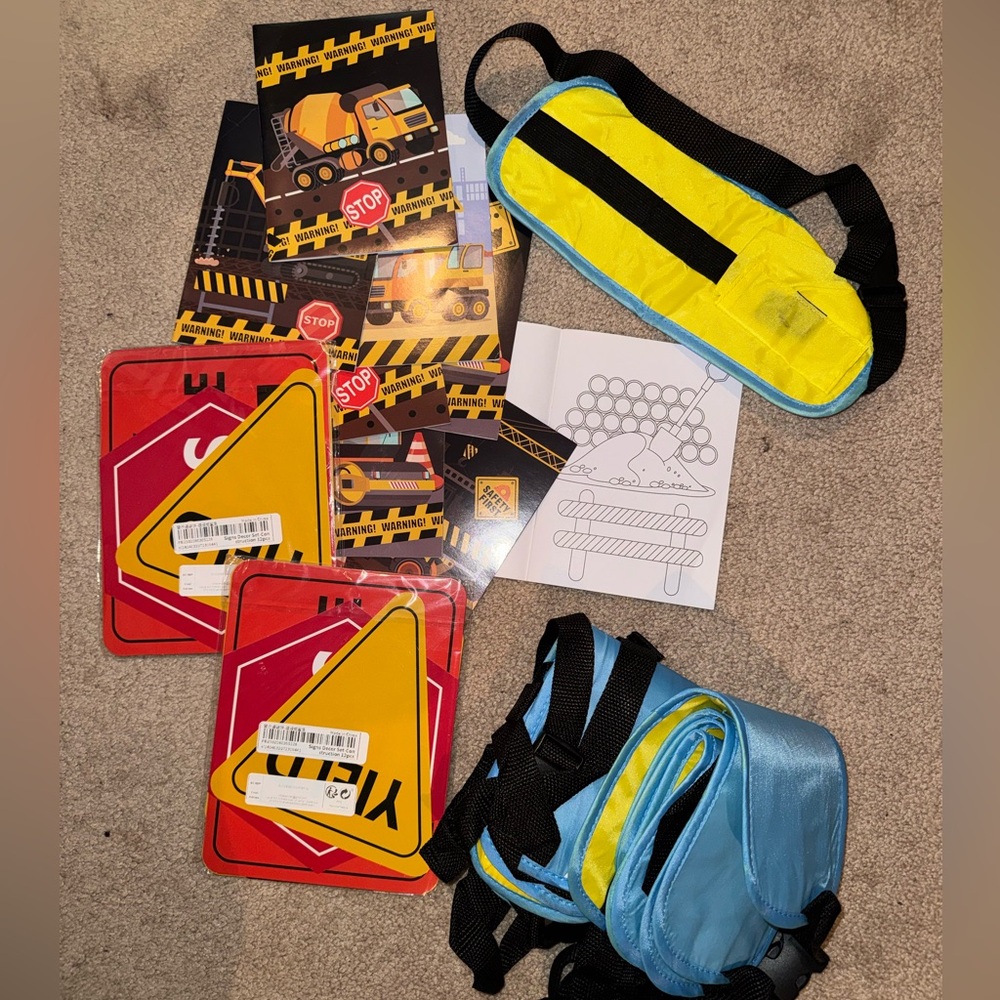 Kids Construction Party supplies